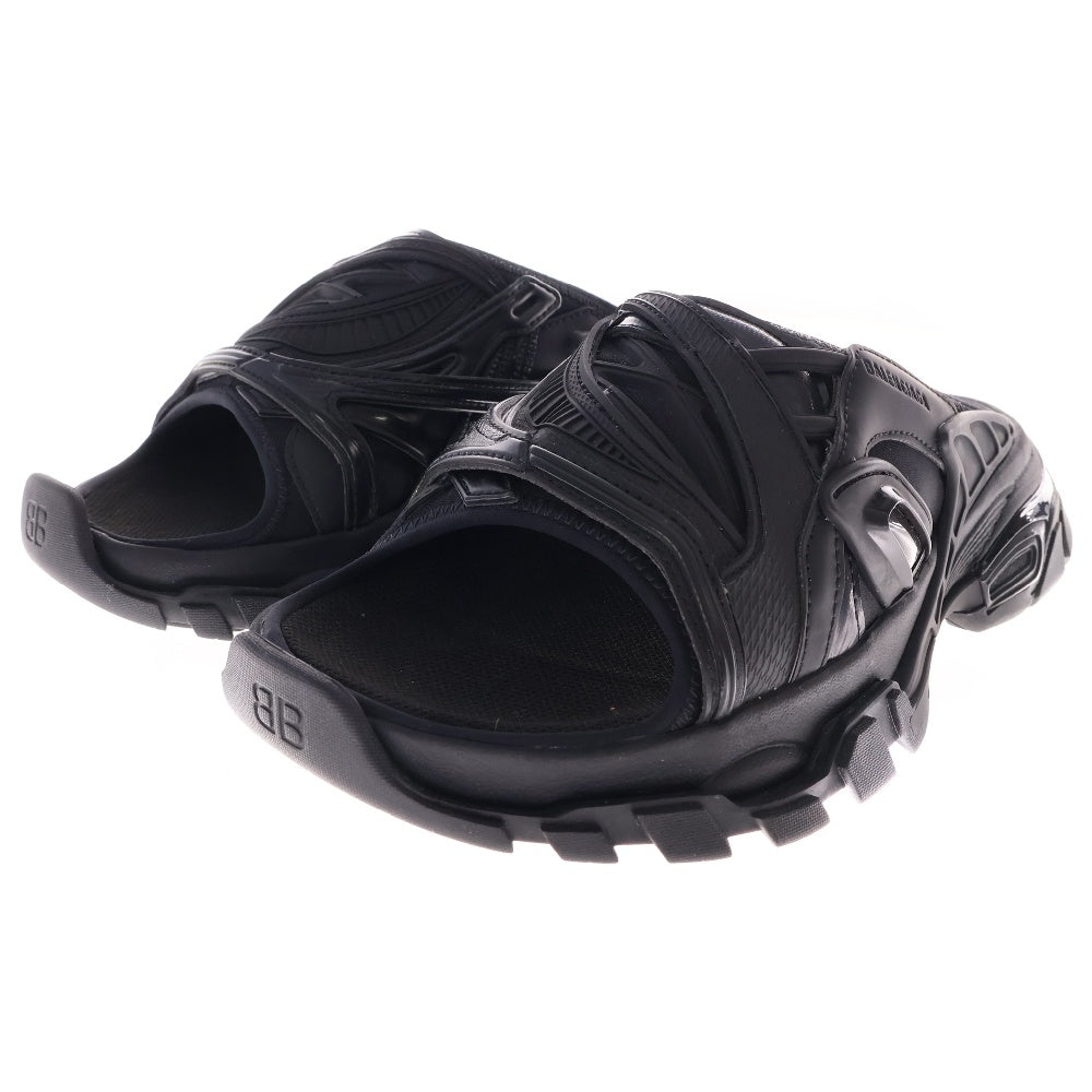 BALENCIAGA(バレンシアガ) Track Slide Sandal 618084 トラックスライドサンダル ブラック US7/24.5