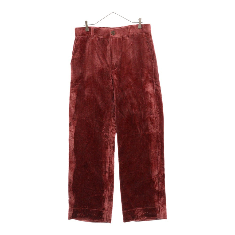 Sefr(セファ) Burgundy Eli Trousers SF-24FW-035 バーガンディ コーデュロイ パンツ