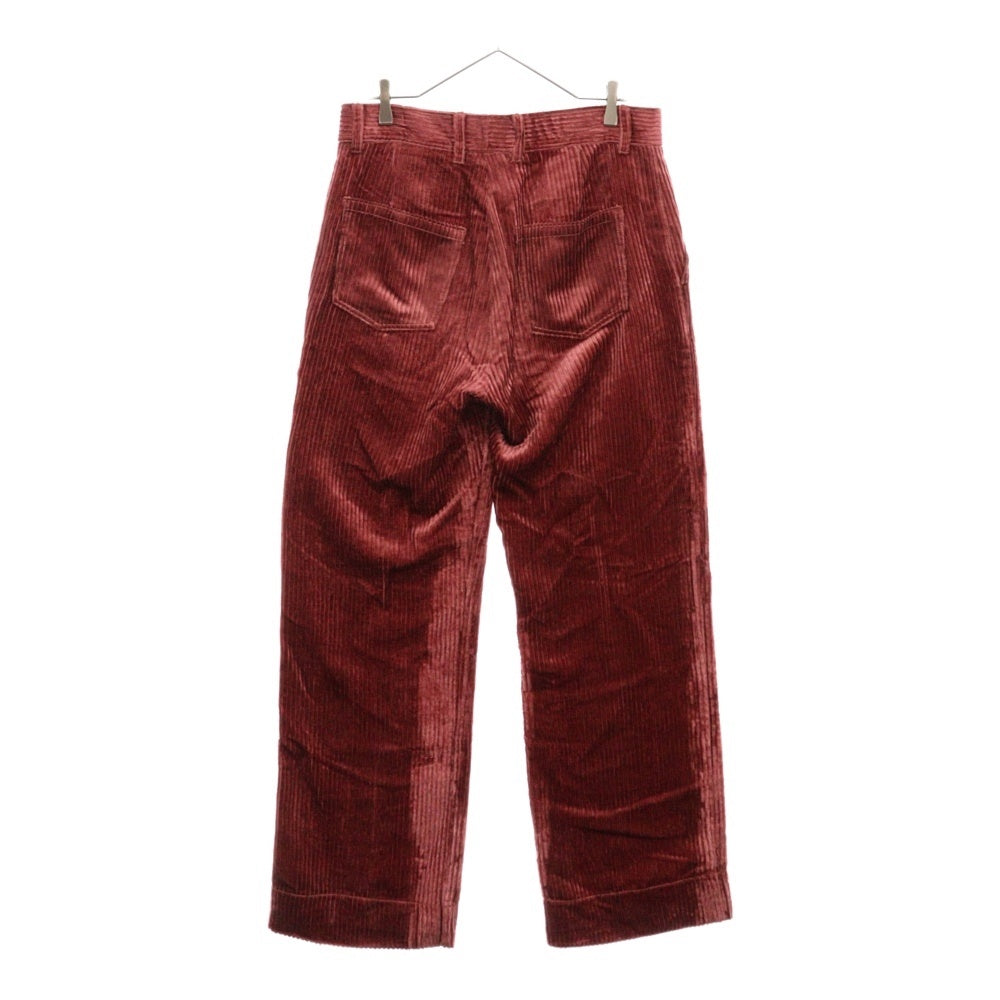 Sefr(セファ) Burgundy Eli Trousers SF-24FW-035 バーガンディ コーデュロイ パンツ
