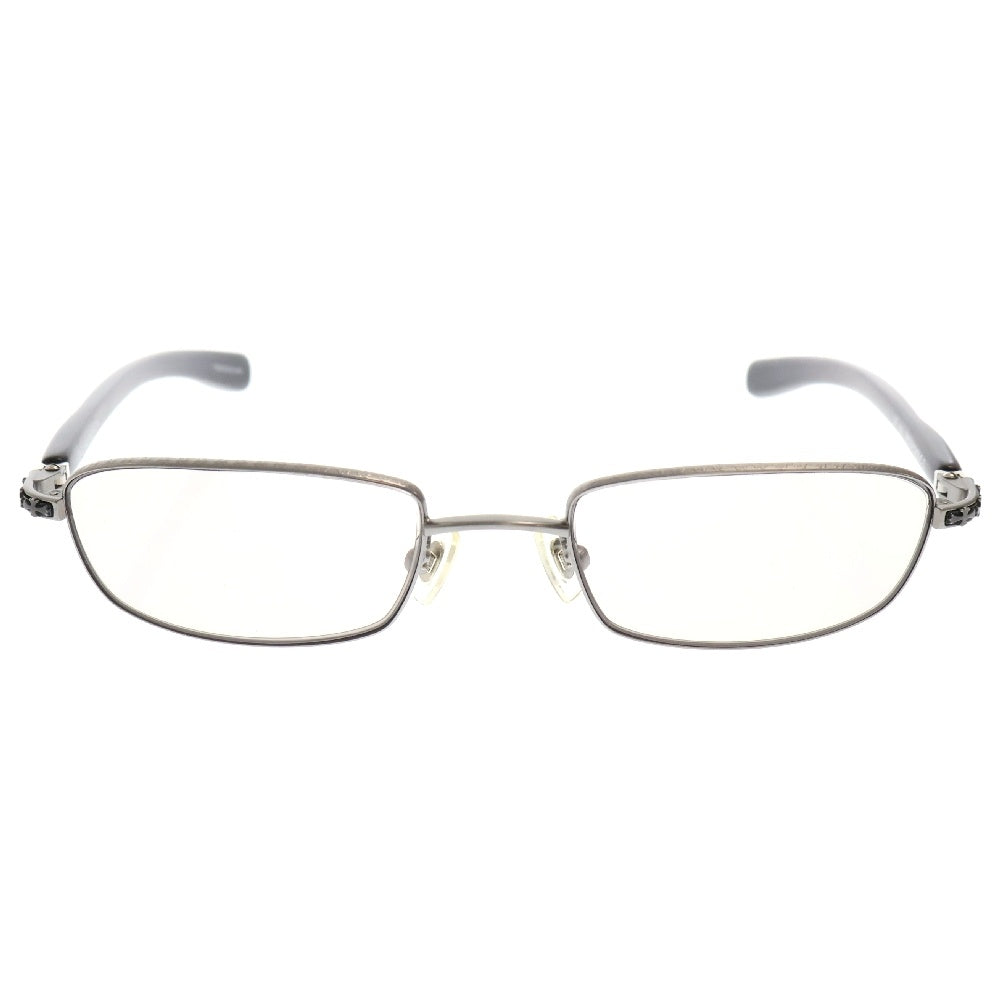 CHROME HEARTS(クロムハーツ) VELVEDERE-D エボニーウッド カラーサングラス ブラウン/シルバー