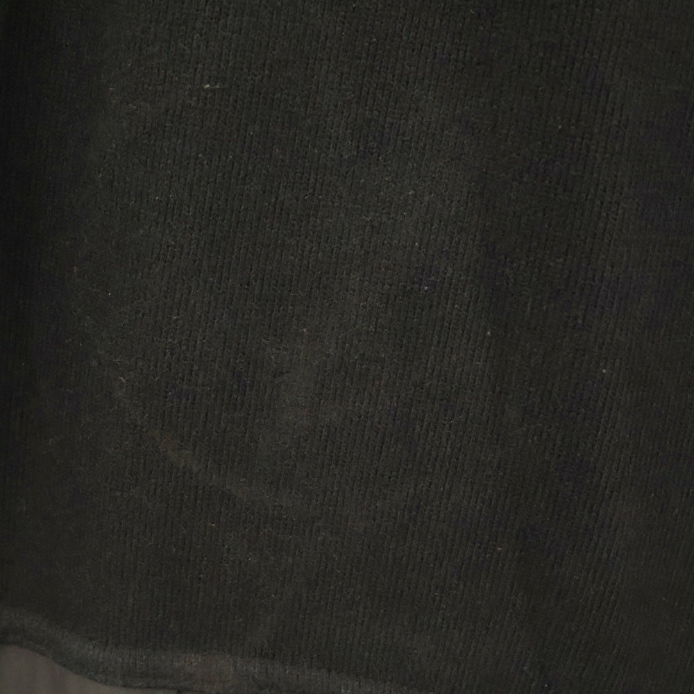 KUSIKOHC(クシコック) Lounge Pants KU2SMT02AP ラウンジスウェットパンツ ブラック 切り替えデザイン パッチ