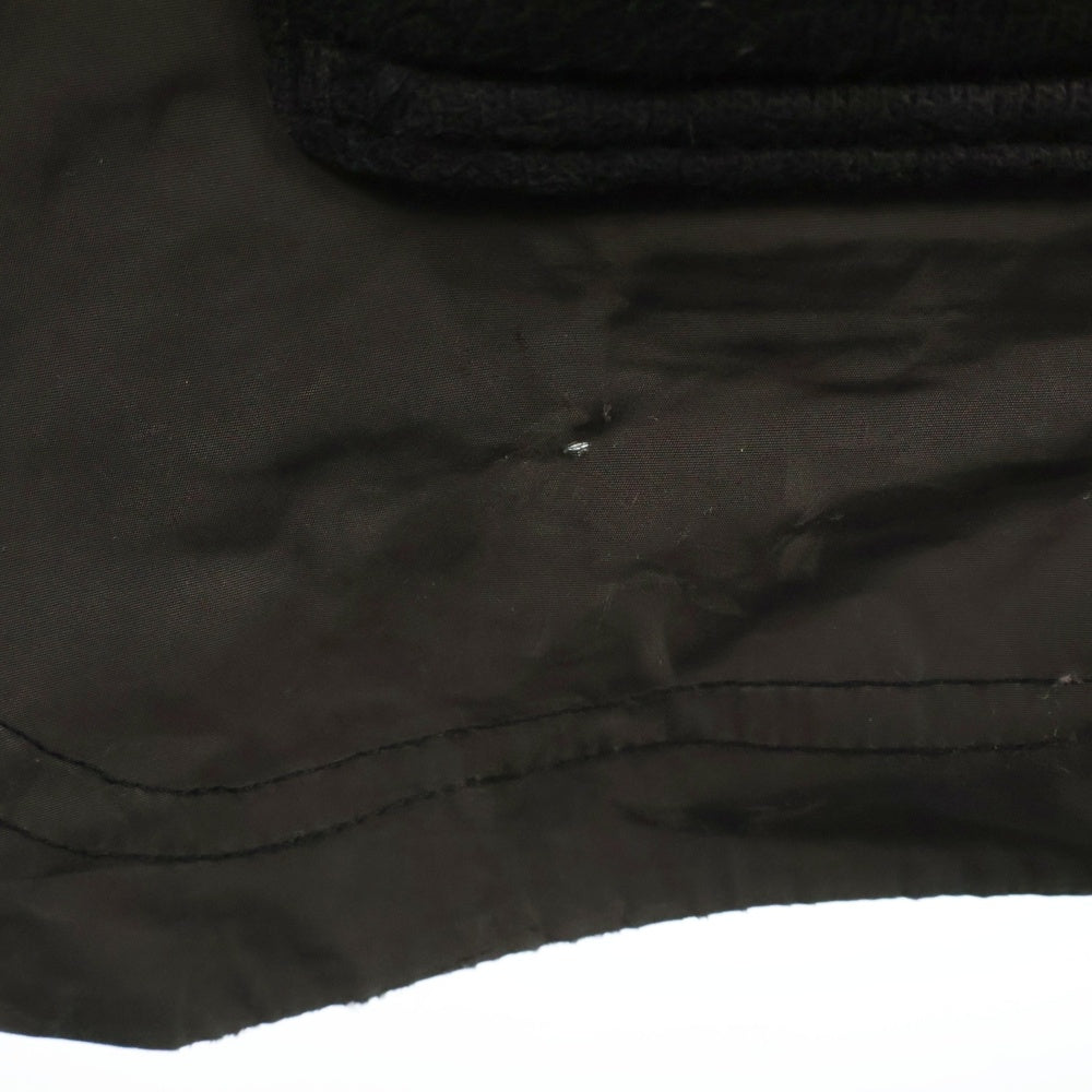 KUSIKOHC(クシコック) Lounge Pants KU2SMT02AP ラウンジスウェットパンツ ブラック 切り替えデザイン パッチ