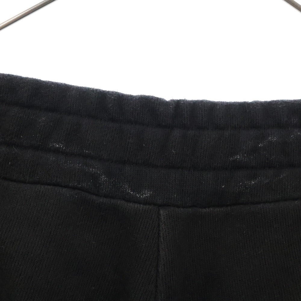 KUSIKOHC(クシコック) Lounge Pants KU2SMT02AP ラウンジスウェットパンツ ブラック 切り替えデザイン パッチ