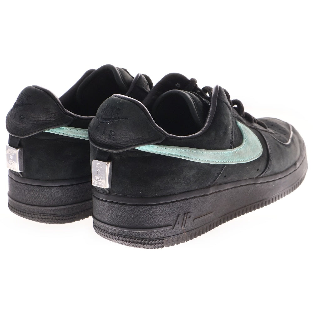 NIKE(ナイキ) ×TIFFANY&CO AIR FORCE 1 LOW 1837 BLACK DZ1382-001 ティファニー エアフォース1 ローカットスニーカー シューズブラック US8/26cm