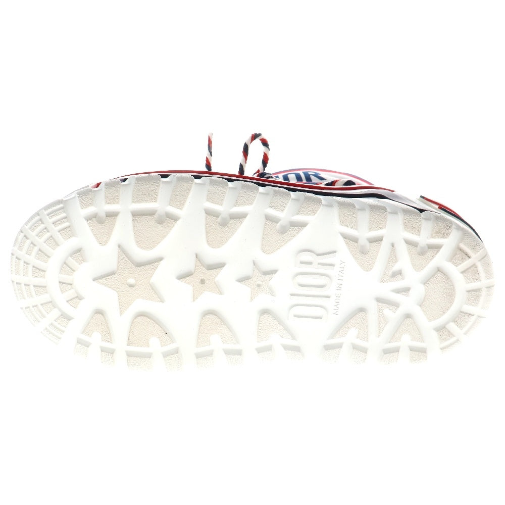 Christian Dior(クリスチャンディオール) ALPS ディオール アルプス ショート スノー ブーツ キャンバス レザー アイボリーCL0621 35-36
