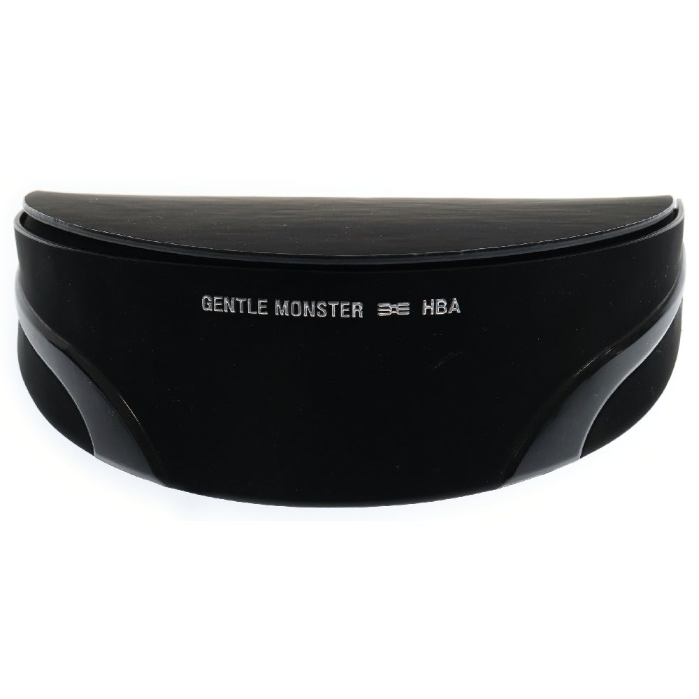 GENTLE MONSTER(ジェントルモンスター) ×HBA Antagonist 01 フードバイエアー アンタゴニスト ブラックフレームサングラス ロゴアイウェア