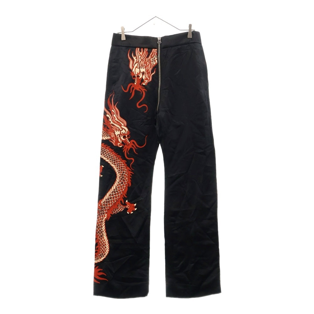 GUCCI(グッチ) Love Parade Dragon Zip Pants 685952 ラブパレード ドラゴンジップパンツ ブラック