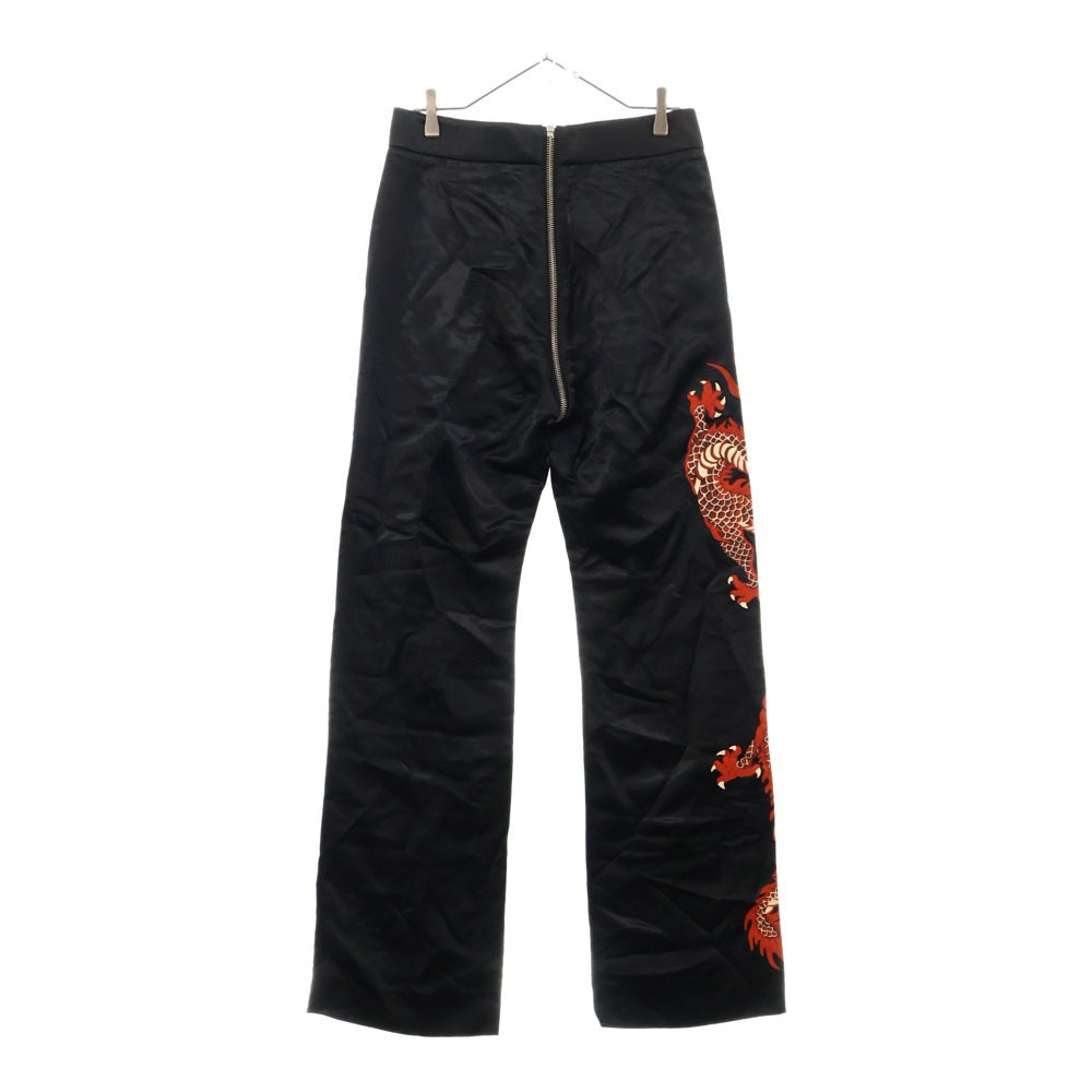 GUCCI(グッチ) Love Parade Dragon Zip Pants 685952 ラブパレード ドラゴンジップパンツ ブラック