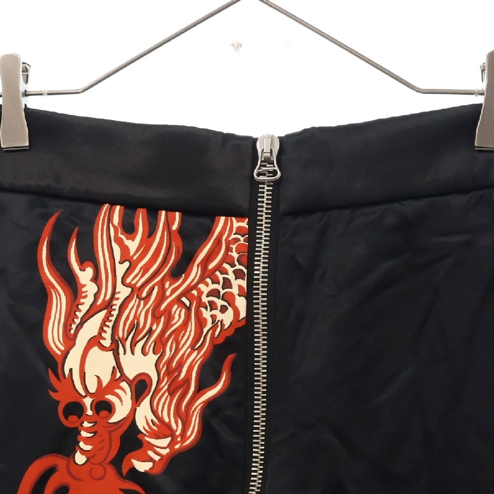 GUCCI(グッチ) Love Parade Dragon Zip Pants 685952 ラブパレード ドラゴンジップパンツ ブラック
