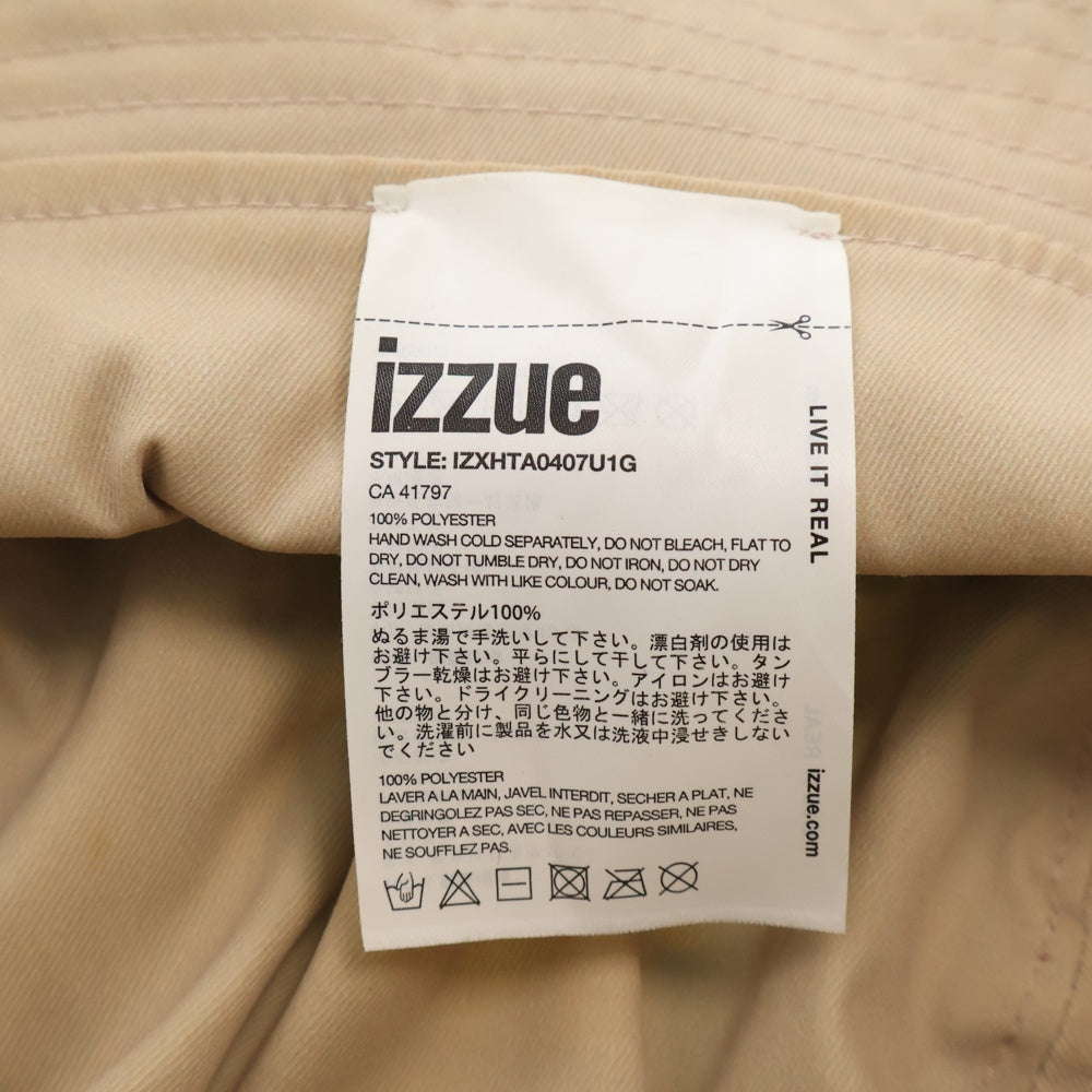 NO BRAND(ノーブランド) izzue(イズー) リーフ総柄 バケットハット グリーン IZXHTA0407U1G