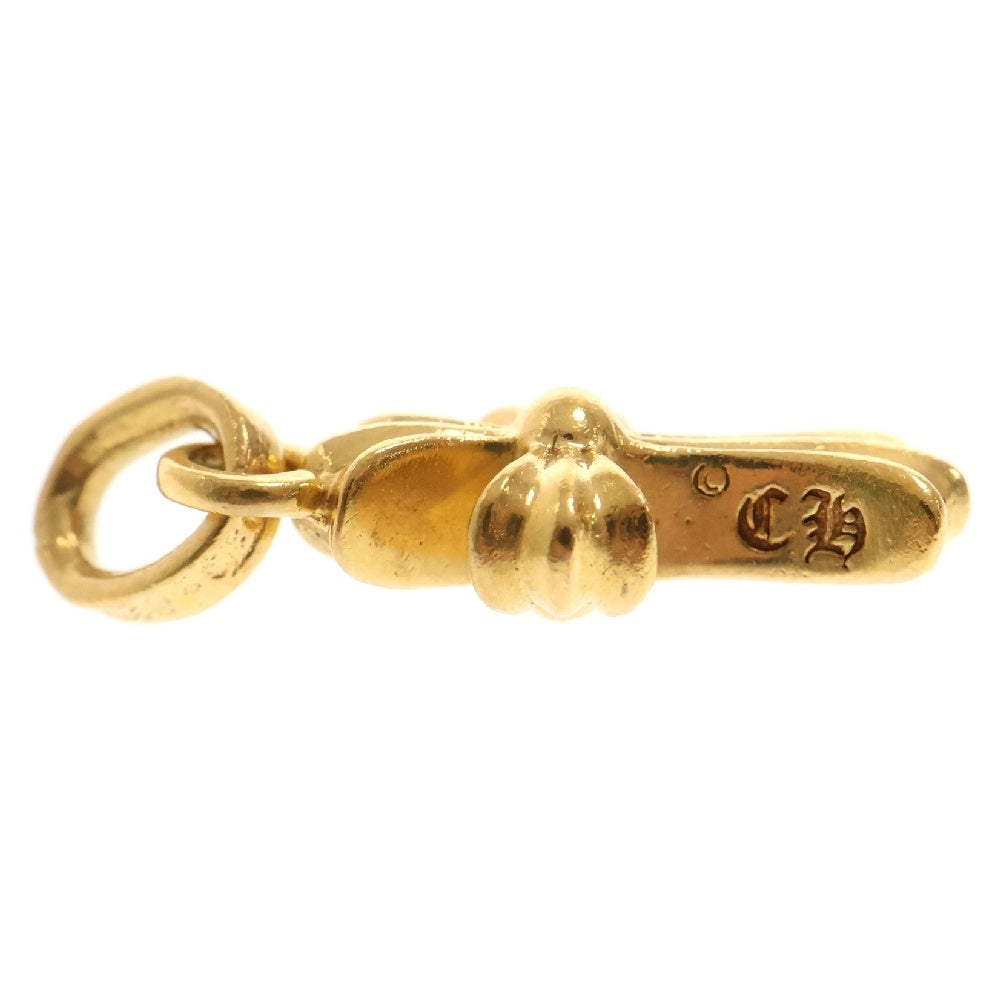 CHROME HEARTS(クロムハーツ) 22K CRS BBYFAT ベイビーファットクロス ペンダントトップ ゴールド BCA037