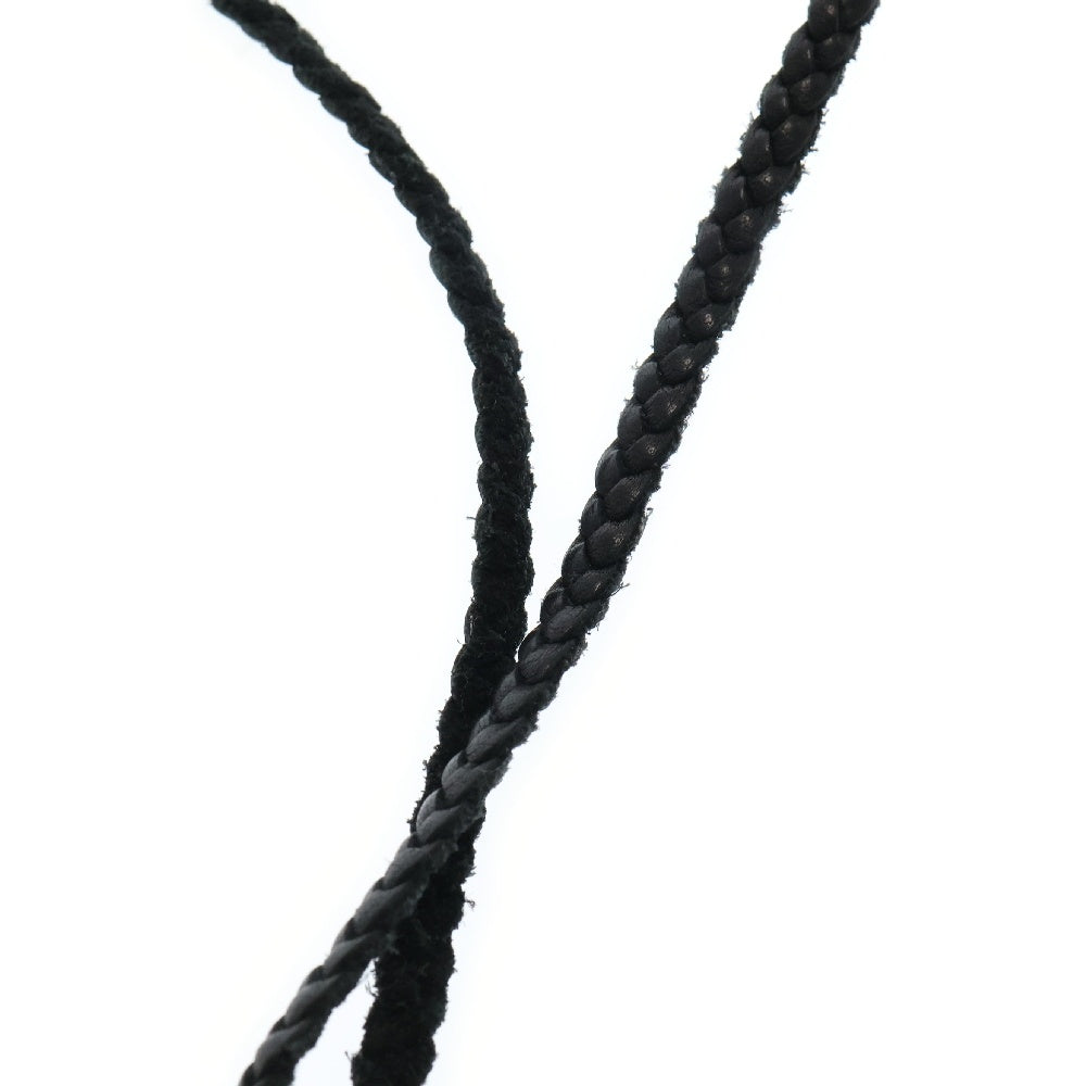 CHROME HEARTS(クロムハーツ) FILIG CROSS-XSM LB フィリグリークロスXS wレザーブレイド シルバーネックレス