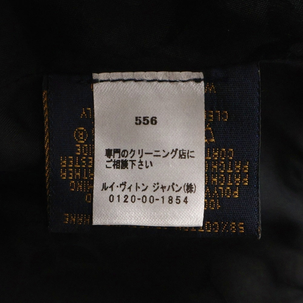 LOUIS VUITTON(ルイヴィトン) モノグラムフラワー ボブ レイニー デイ エナメル バケットハット 帽子 ブラック M77020