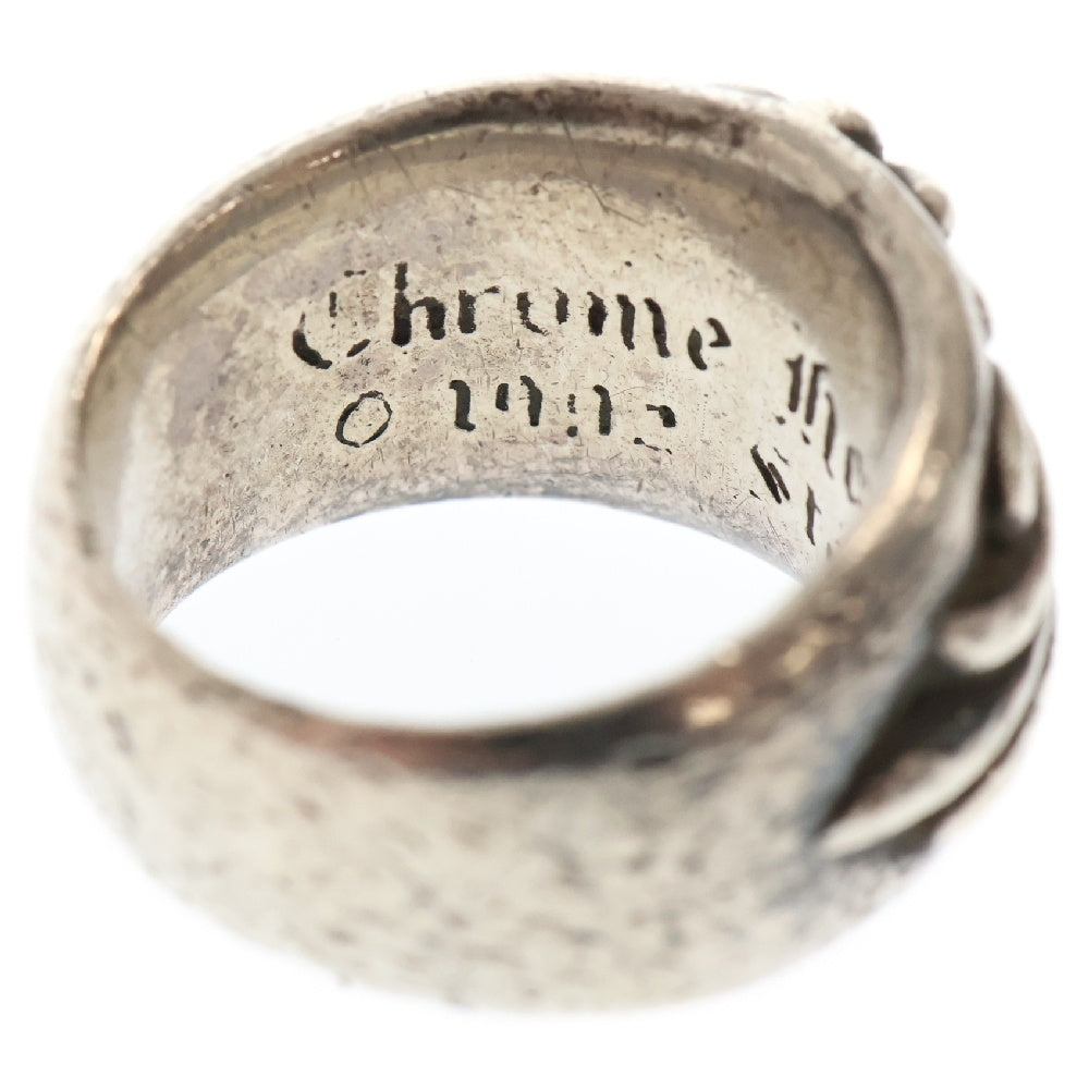 CHROME HEARTS(クロムハーツ) FLRL CRS フローラルクロス リング シルバー BCA346