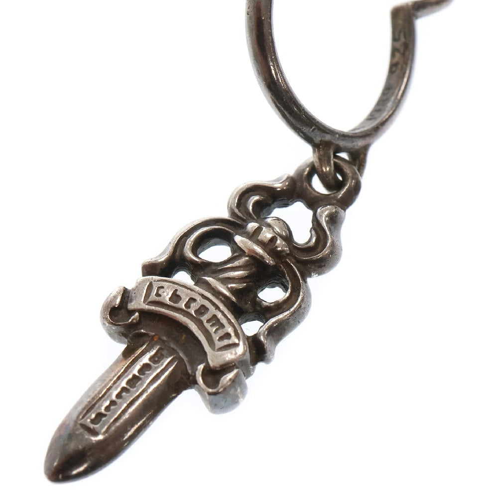 CHROME HEARTS(クロムハーツ) No5 DAGGER #5 ダガーフープ ピアス シルバー BCA106