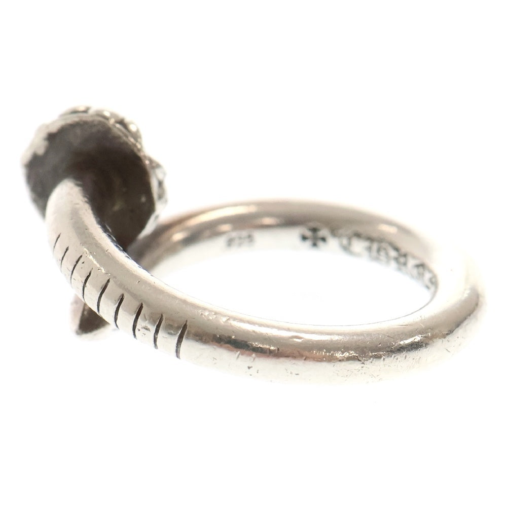 CHROME HEARTS(クロムハーツ) NAIL CRSBALL ネイル クロスボール リング シルバー BCA349