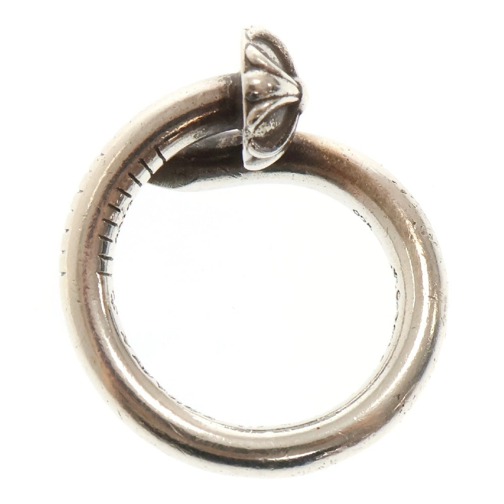CHROME HEARTS(クロムハーツ) NAIL CRSBALL ネイル クロスボール リング シルバー BCA349