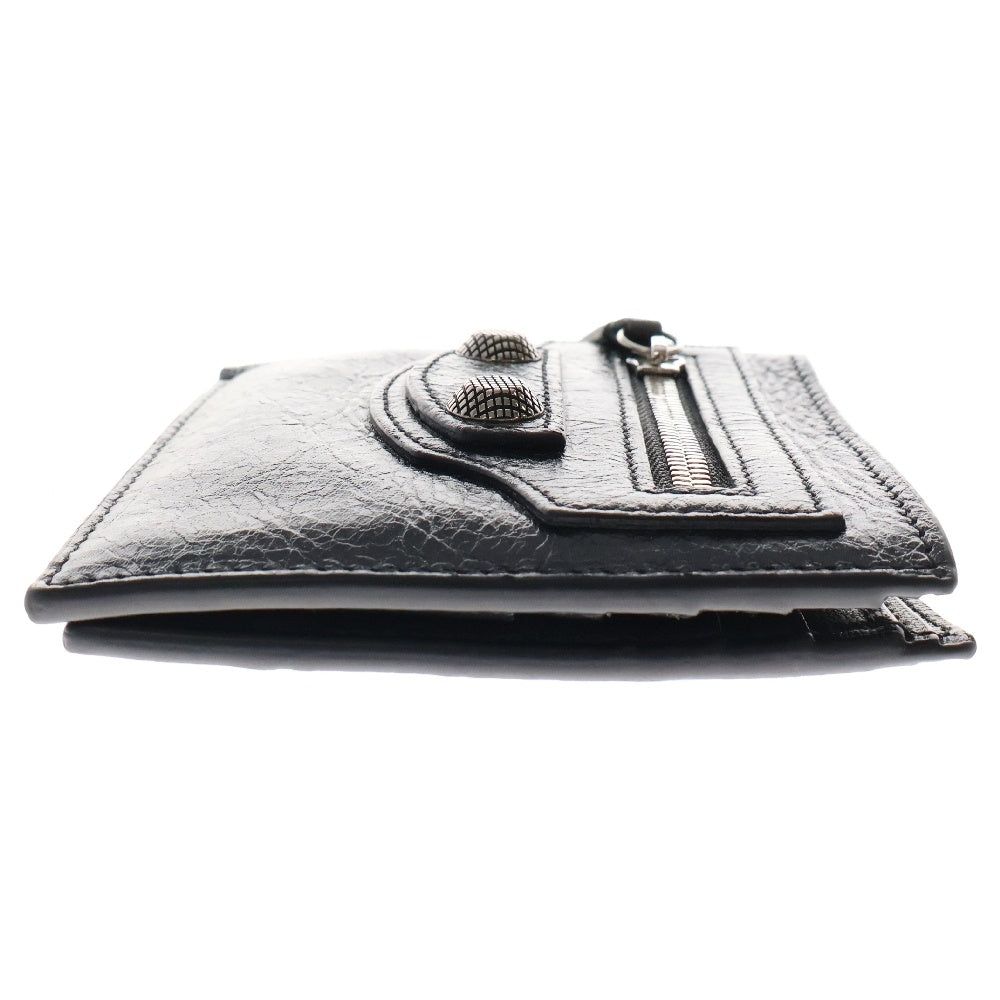 BALENCIAGA(バレンシアガ) SQUARE FOLDED WALLET 763392 スクエアフォールド 二つ折り財布 ブラック