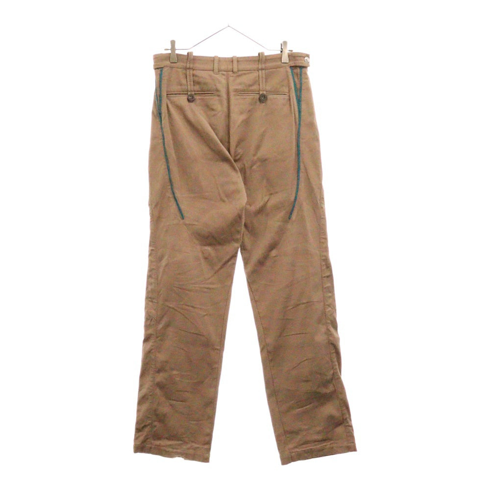 KIKO KOSTADINOV(キココスタディノフ) Itten Darted Trouser 00122022 イッテン ダーティド トラウザー サイドラインパンツ ベージュ