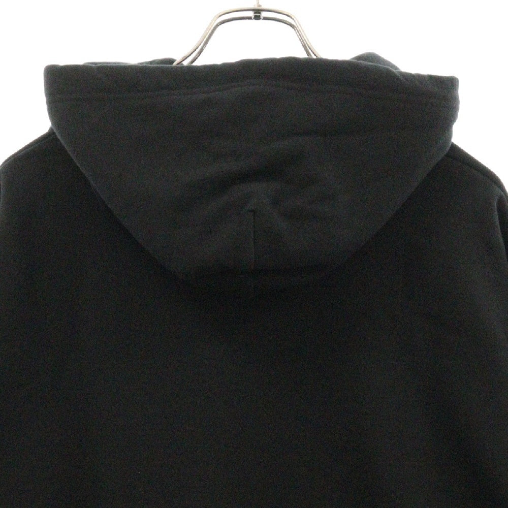 CHROME HEARTS(クロムハーツ) SWTSHRT PLVR 袖ロゴプリントプルオーバーフーディ パーカー ブラック