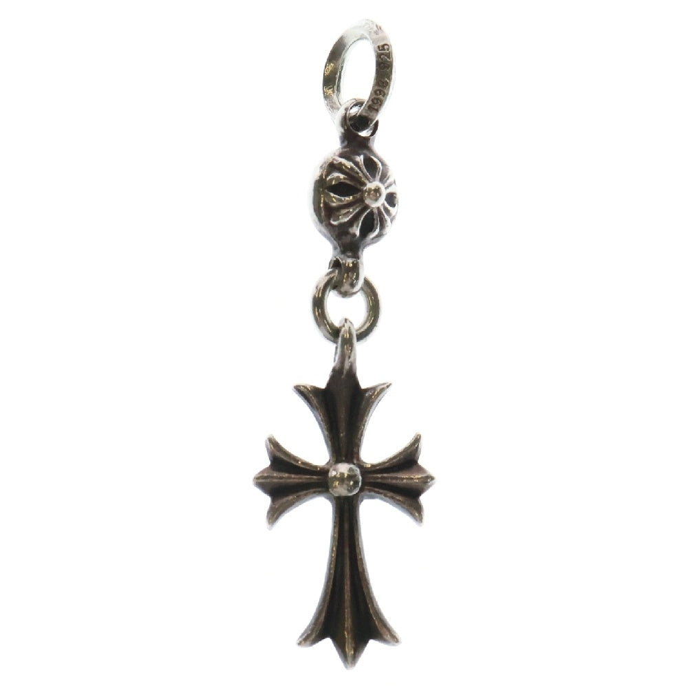 CHROME HEARTS(クロムハーツ) 1B TNY CH CRS 1ボール タイニー CHクロス チャーム ペンダントトップ シルバー BCA197