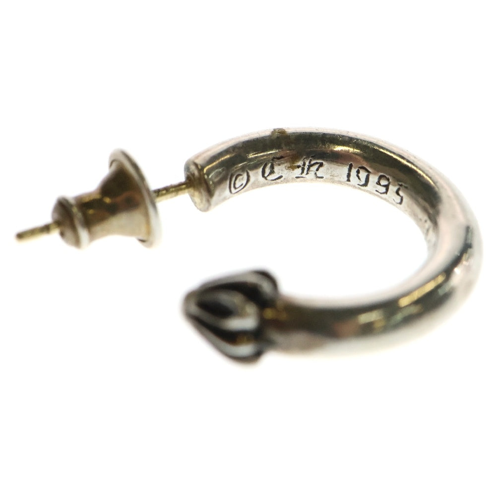 CHROME HEARTS(クロムハーツ) HOOP PLAIN プレーン フープピアス シルバー BCA101