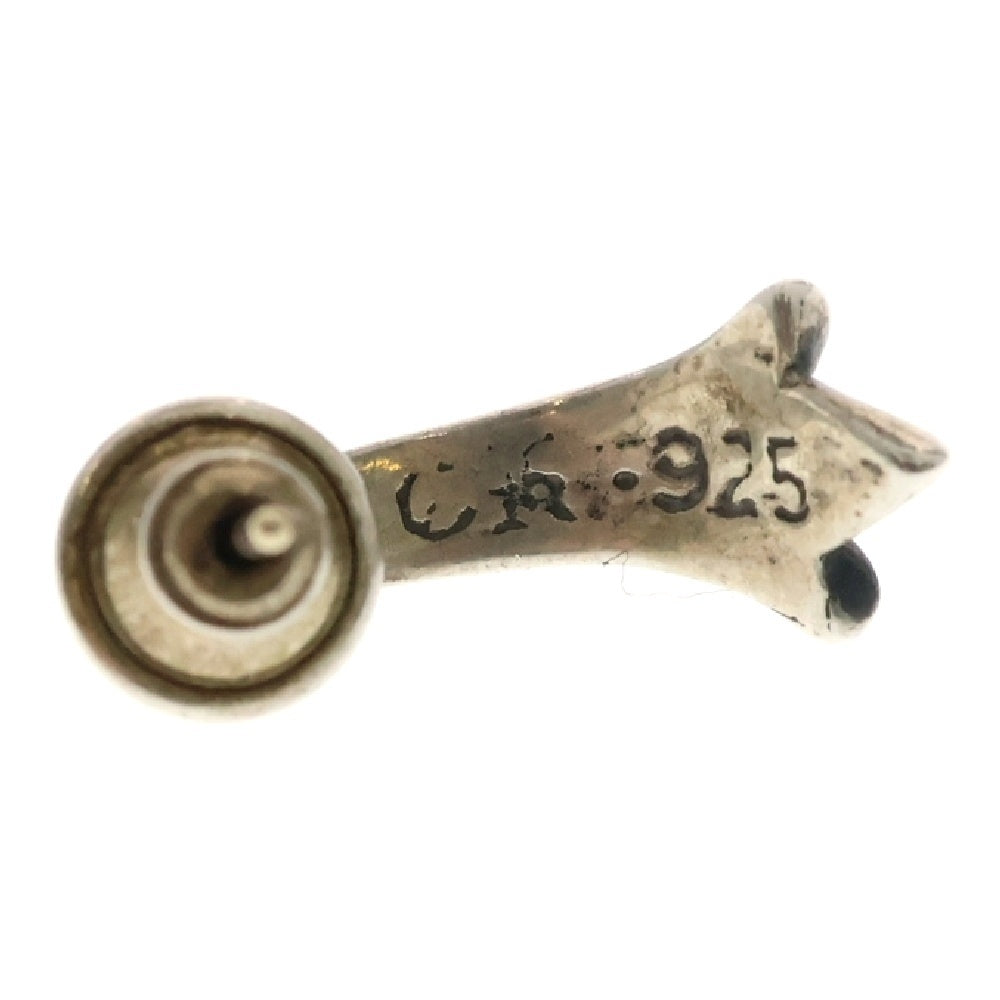 CHROME HEARTS(クロムハーツ) STUD CRSSTAL クロステイルスタッド ピアス シルバー BCA111