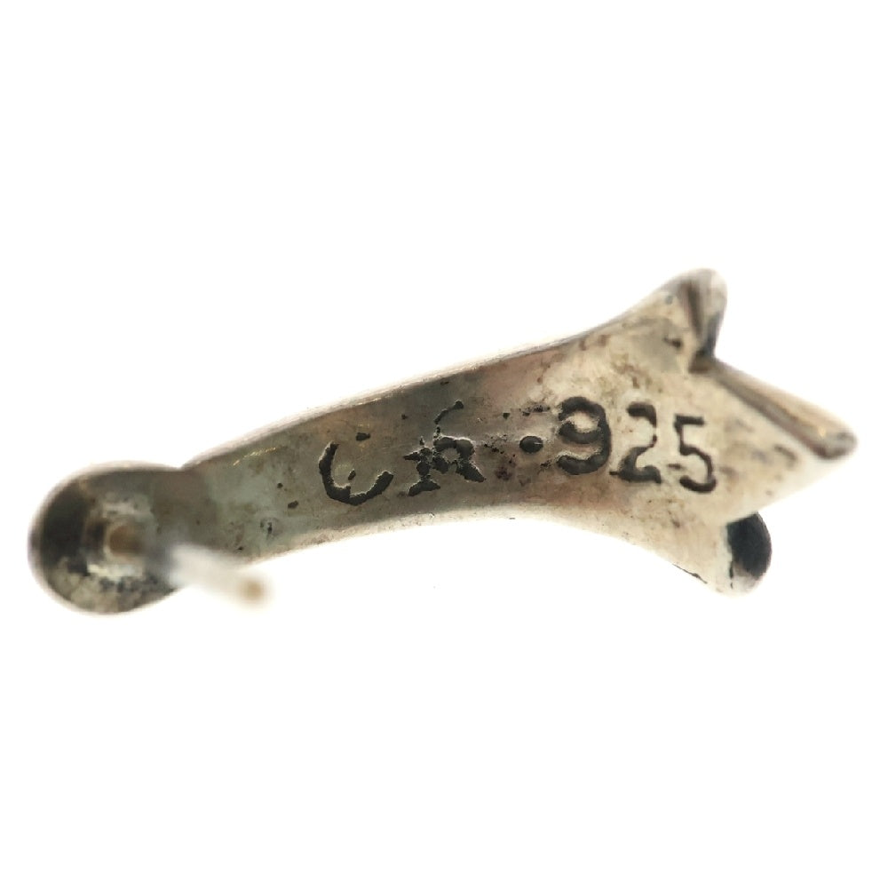 CHROME HEARTS(クロムハーツ) STUD CRSSTAL クロステイルスタッド ピアス シルバー BCA111