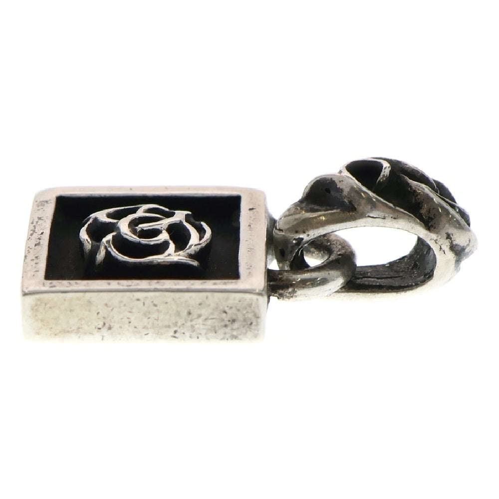 CHROME HEARTS(クロムハーツ) FRAMED FLRL フレームドフローラル チャーム ペンダントトップ シルバー
