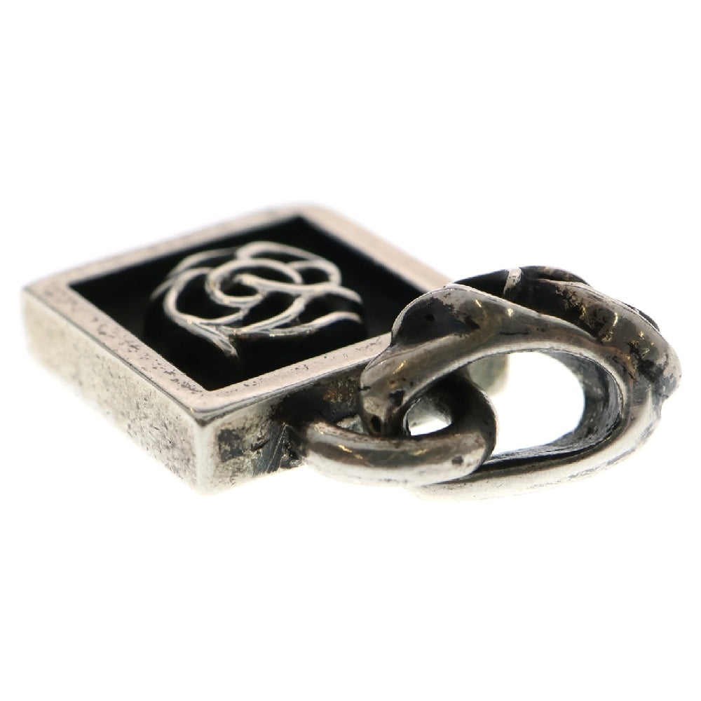 CHROME HEARTS(クロムハーツ) FRAMED FLRL フレームドフローラル チャーム ペンダントトップ シルバー