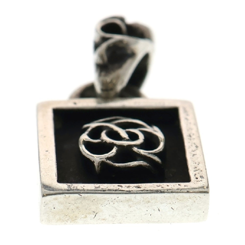 CHROME HEARTS(クロムハーツ) FRAMED FLRL フレームドフローラル チャーム ペンダントトップ シルバー