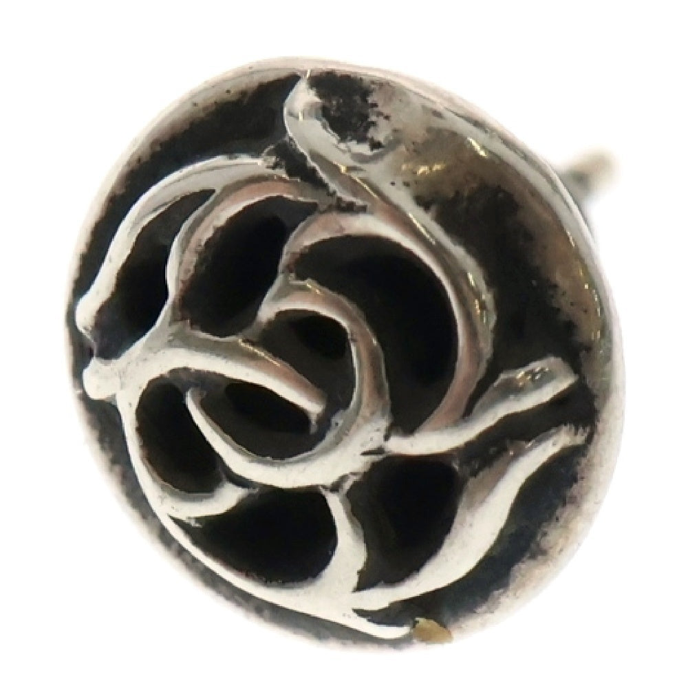 CHROME HEARTS(クロムハーツ) STUD FLRLBLL フローラルボールスタッド シルバーピアス