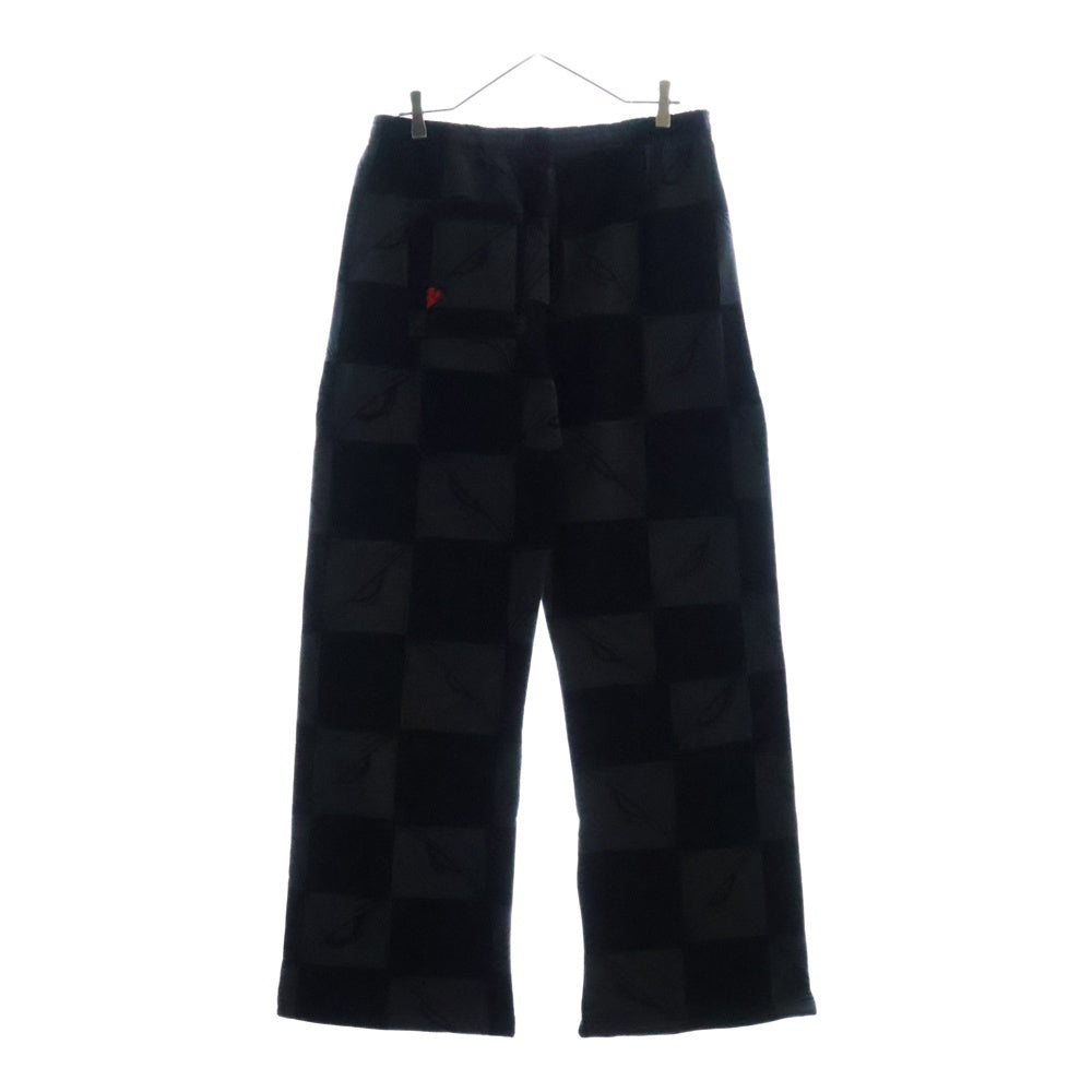 ANTI PROMO(アンチプロモ) 99EYES SWATPANTS MATTY BOY プリントスウェットロングパンツ ブラック