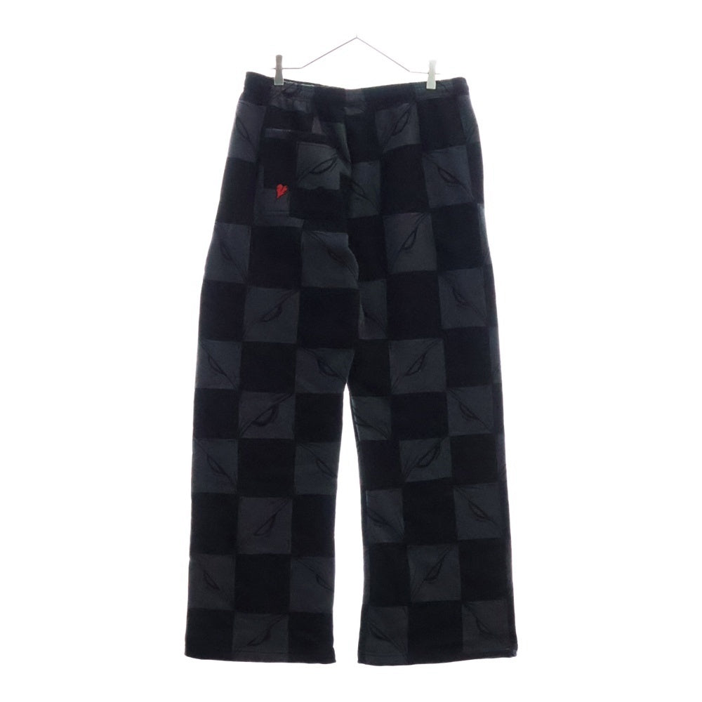 ANTI PROMO(アンチプロモ) 99EYES SWATPANTS MATTY BOY プリントスウェットロングパンツ ブラック