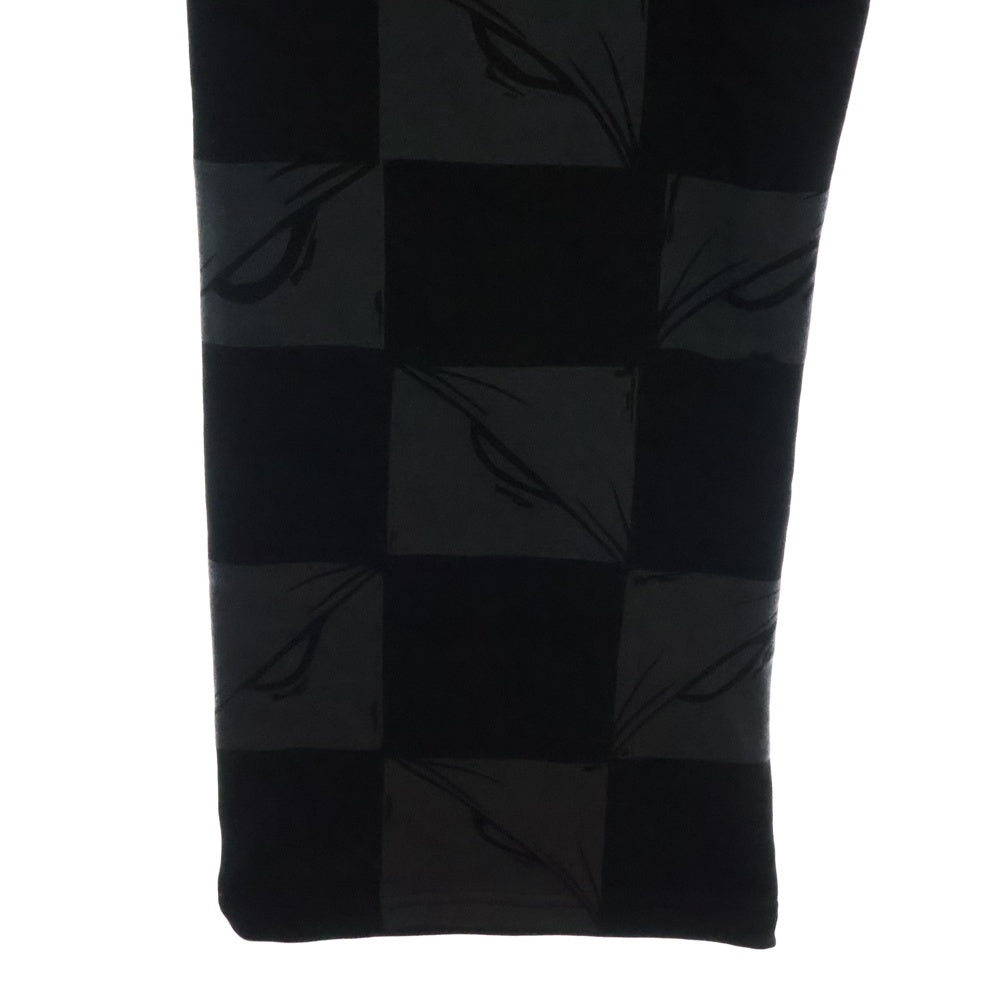 ANTI PROMO(アンチプロモ) 99EYES SWATPANTS MATTY BOY プリントスウェットロングパンツ ブラック