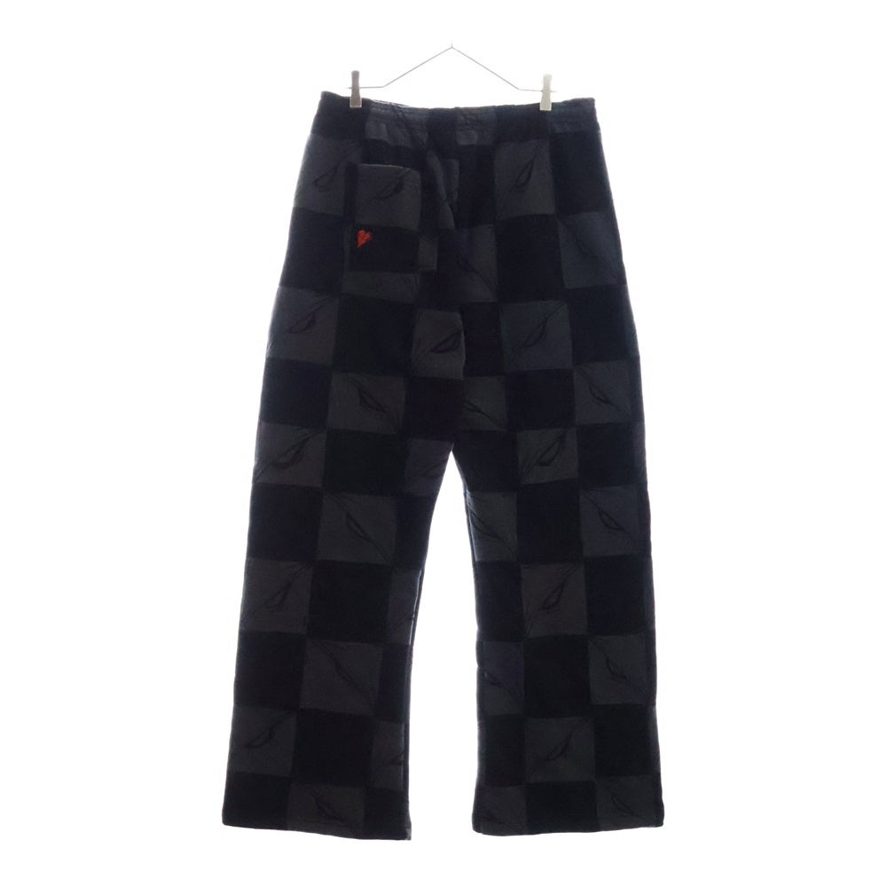 ANTI PROMO(アンチプロモ) 99EYES SWATPANTS MATTY BOY プリントスウェットロングパンツ ブラック