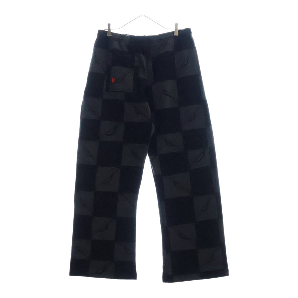 ANTI PROMO(アンチプロモ) 99EYES SWATPANTS MATTY BOY プリントスウェットロングパンツ ブラック