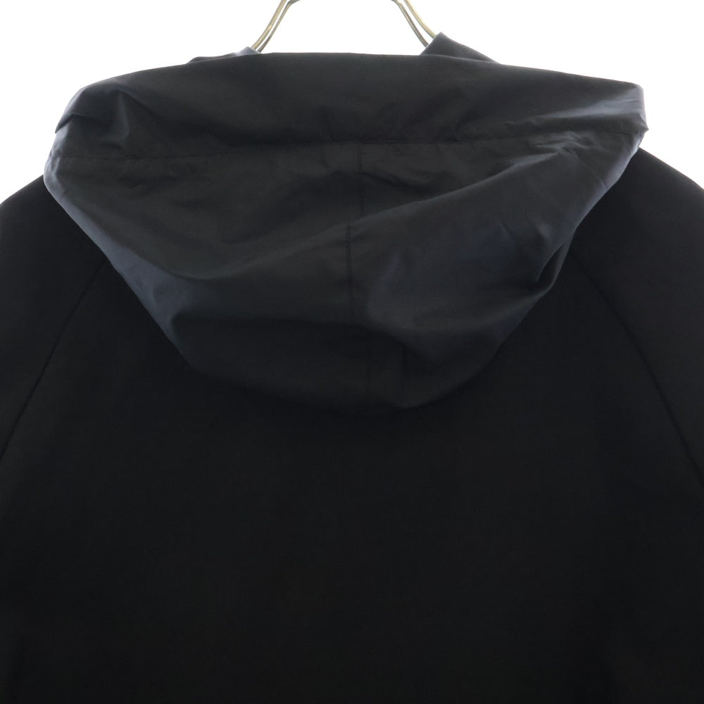 Y-3(ワイスリー) ナイロンジップアップフーディ パーカー ジャケット ブラック FJ0452