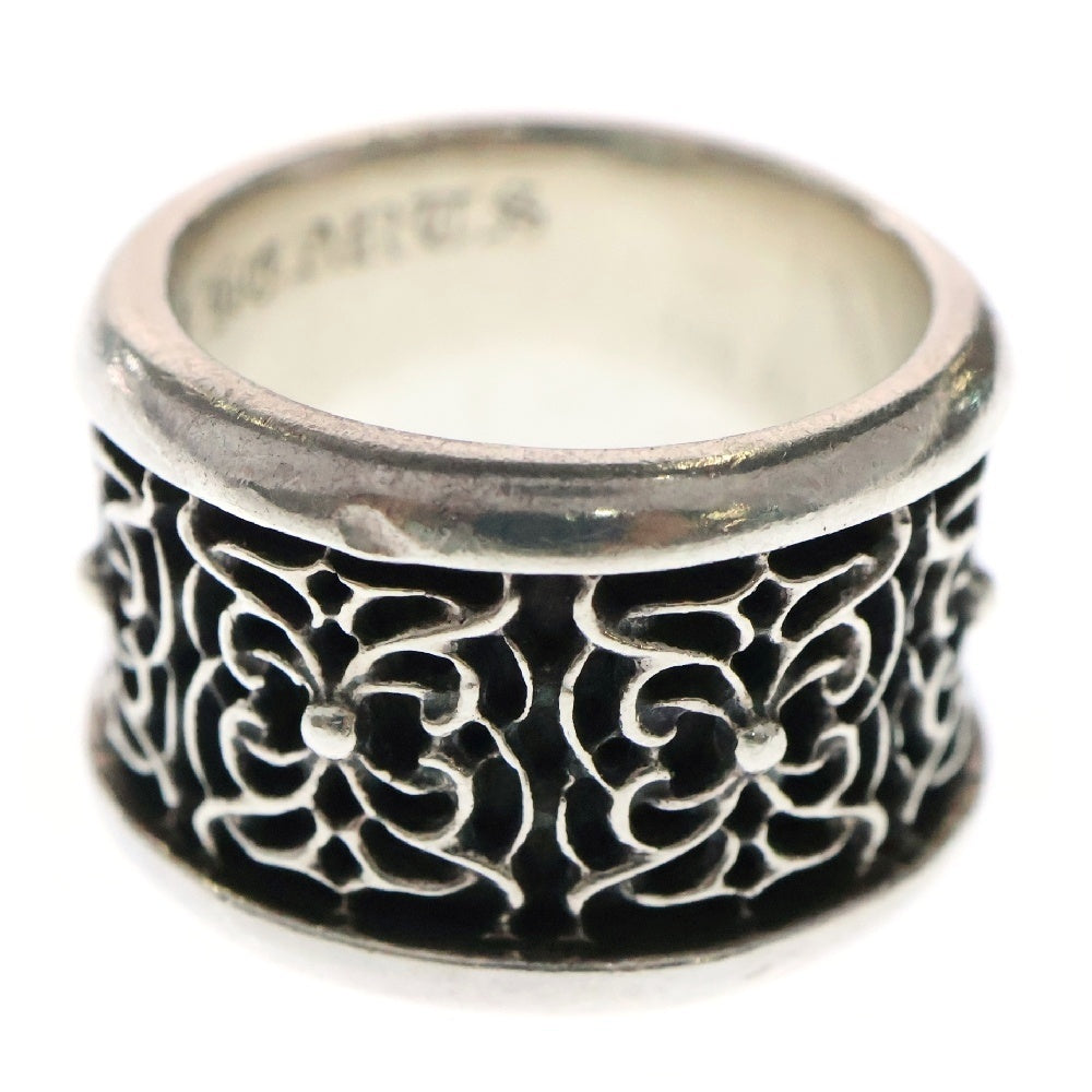CHROME HEARTS(クロムハーツ) WIDE SPIDER BAND/ワイドスパイダーバンド シルバーリング