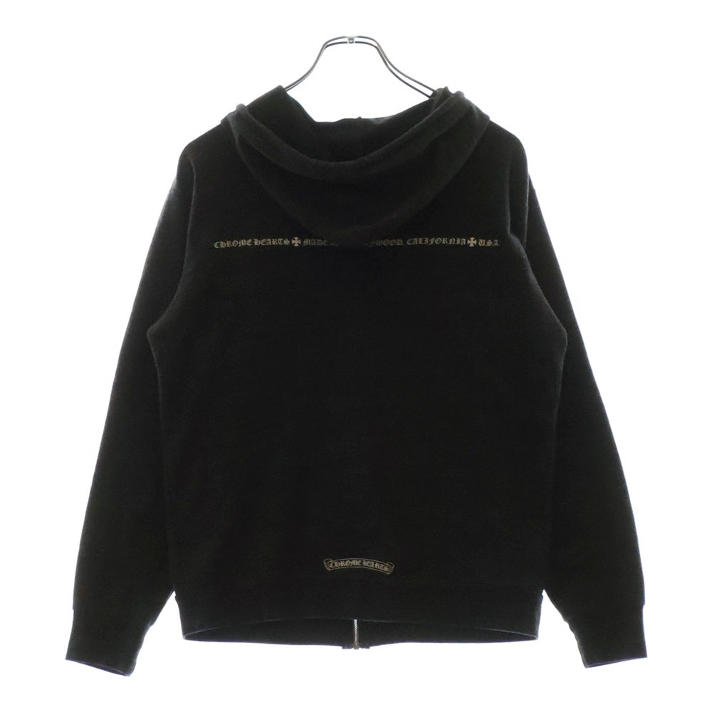 CHROME HEARTS(クロムハーツ) SWETSHRT STAR ZIP スター ジップパーカー グレー