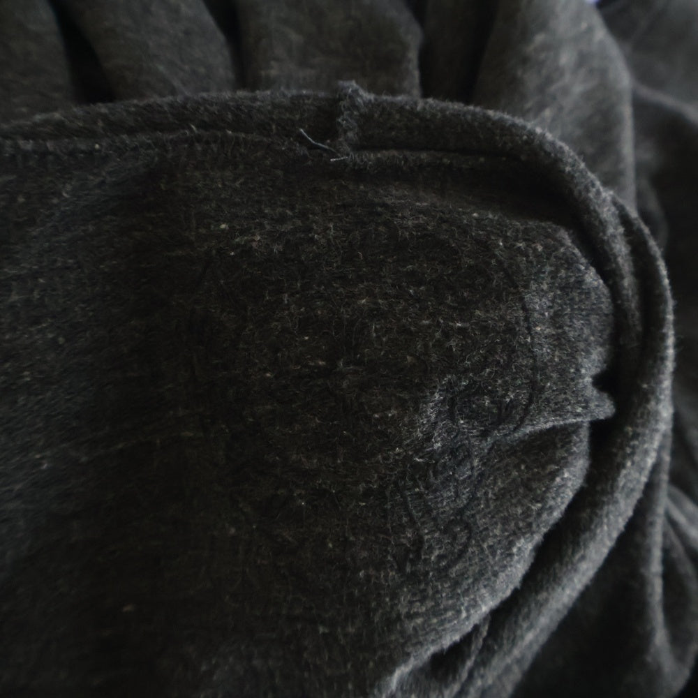 CHROME HEARTS(クロムハーツ) SWETSHRT STAR ZIP スター ジップパーカー グレー