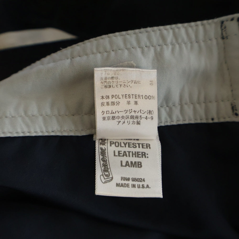 CHROME HEARTS(クロムハーツ) SWIM PANTS CRS BTN CH PLUS PATCH クロスボールボタン スタープリント CHプラスパッチ付き ハーフパンツ ネイビー