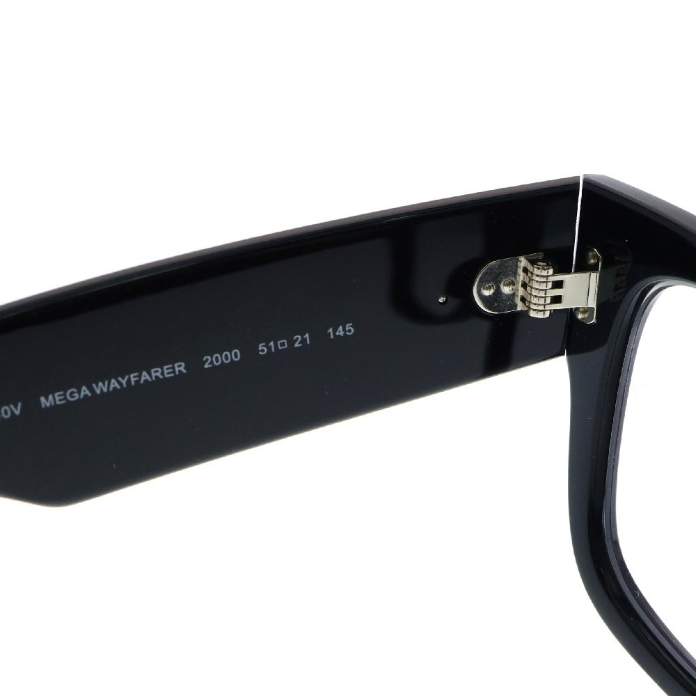 Ray Ban(レイバン) Mega wayfarer Optics RB0840V メガウェイファーラーオプティクス ブラックフレーム サングラス クリアレンズ