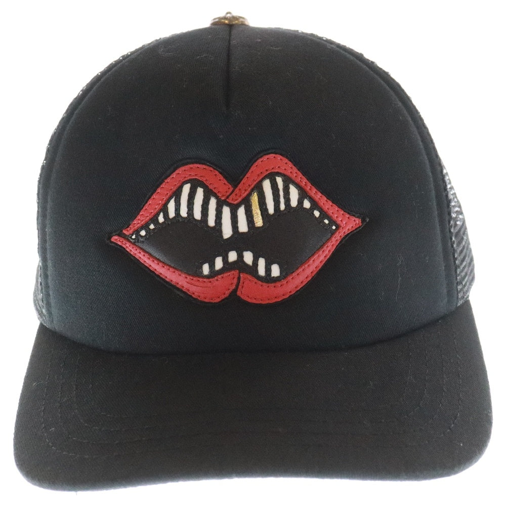 CHROME HEARTS(クロムハーツ) MATTY BOY PPO CHOMPER TRUCKER CAP マッティボーイ チョンパーパッチ トラッカーキャップ ブラック