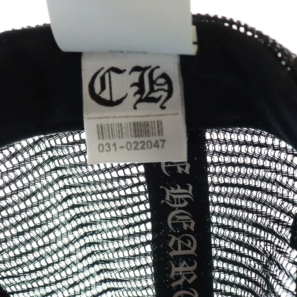 CHROME HEARTS(クロムハーツ) MATTY BOY PPO CHOMPER TRUCKER CAP マッティボーイ チョンパーパッチ トラッカーキャップ ブラック