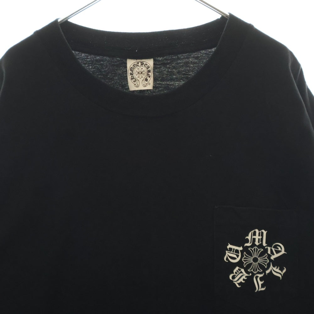 CHROME HEARTS(クロムハーツ) MALIBU T-SHIRT OLD マリブ限定バックロゴプリント 半袖Tシャツ ブラック