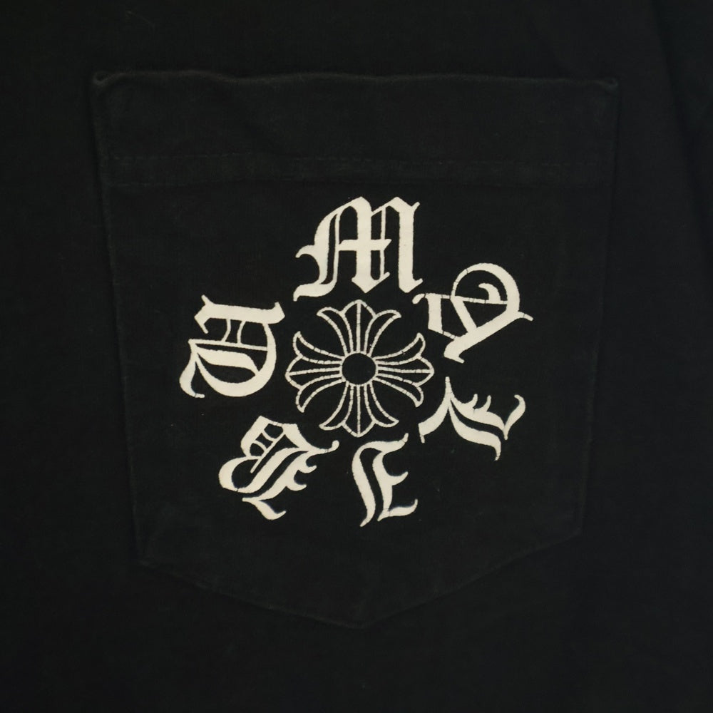 CHROME HEARTS(クロムハーツ) MALIBU T-SHIRT OLD マリブ限定バックロゴプリント 半袖Tシャツ ブラック
