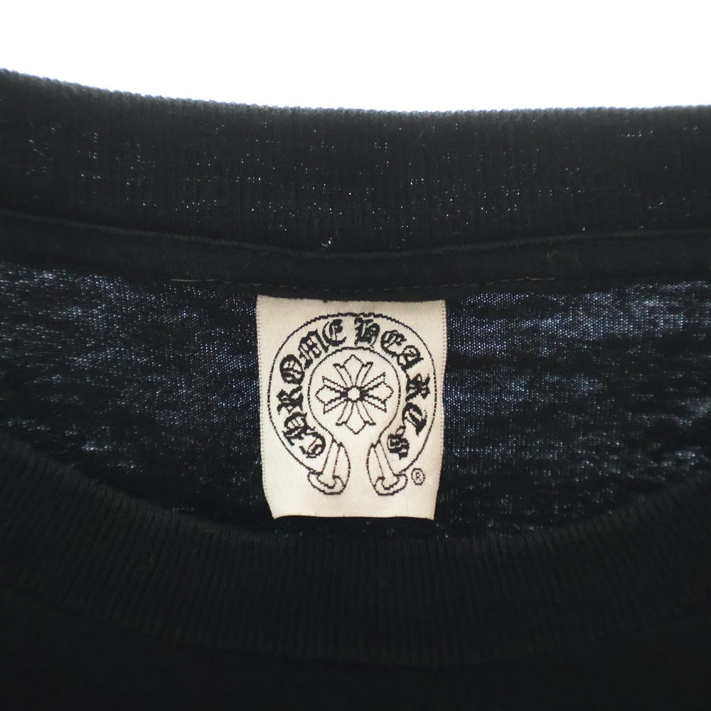 CHROME HEARTS(クロムハーツ) MALIBU T-SHIRT OLD マリブ限定バックロゴプリント 半袖Tシャツ ブラック