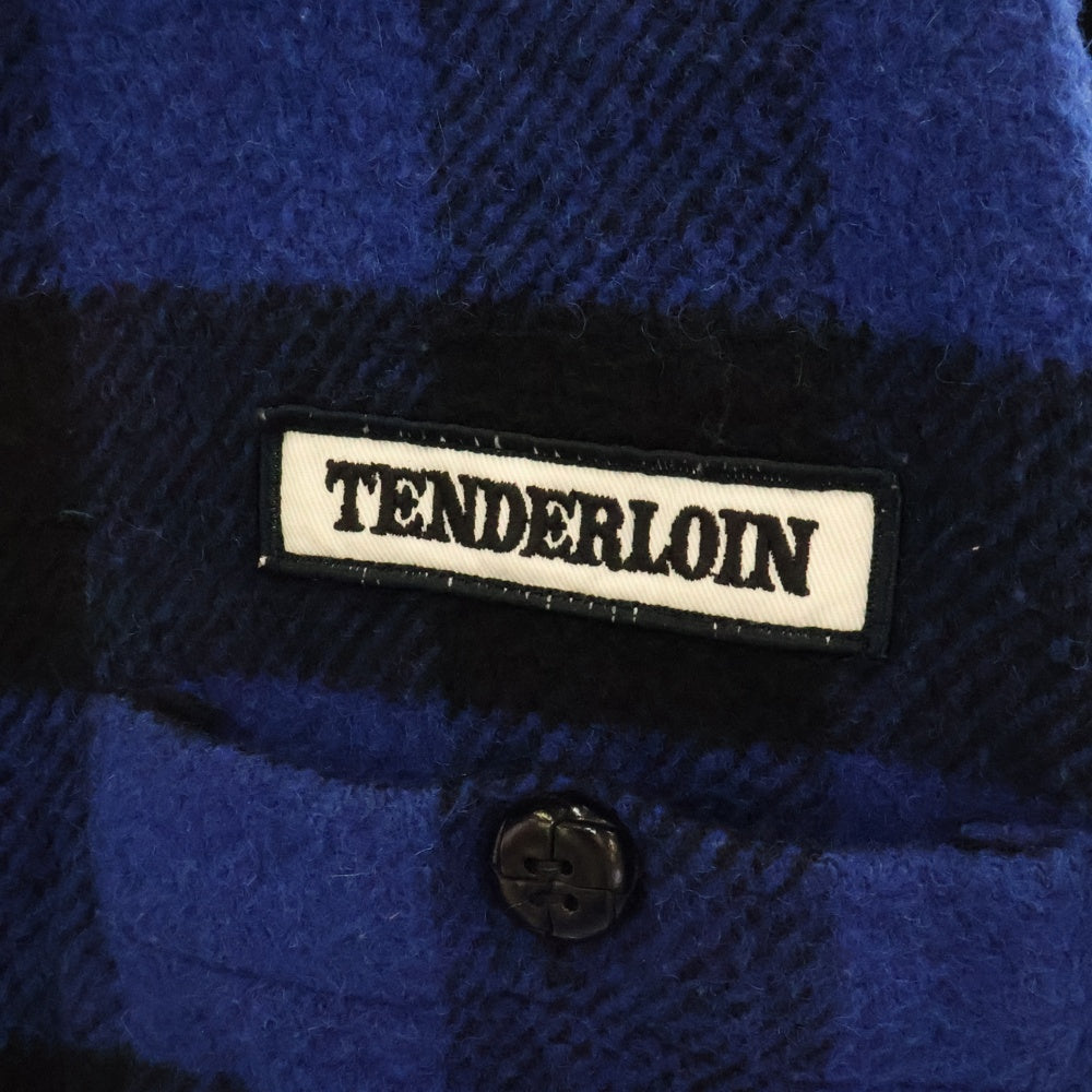 TENDERLOIN(テンダーロイン) T-BUFFALO JKT バッファローチェックジャケット ブルー/ブラック