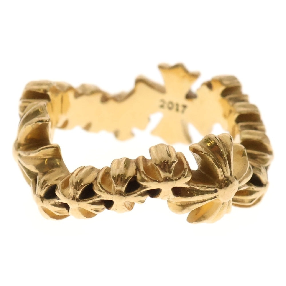 CHROME HEARTS(クロムハーツ) 22K PLUS WAVE プラスウェーブ リング ゴールド